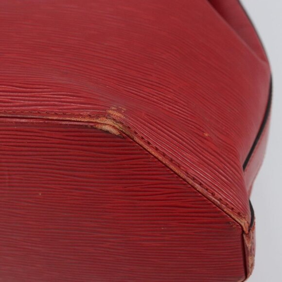 Authentic LOUIS VUITTON Epi Sac Depaule GM Shoulder Bag Red M80197 LV - Picture 16 of 16